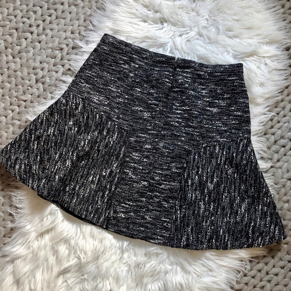 { J. Crew } Tweed Swing Plaza Skirt - Picture 5 of 7